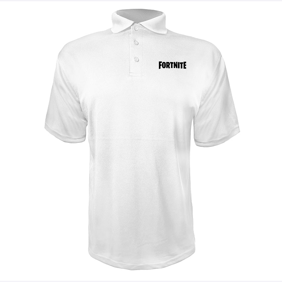 Men's Fortnite Battle Royale Game Polyester Polo