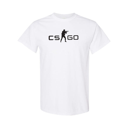 Youth Kids Counter Strike GO Game Cotton T-Shirt