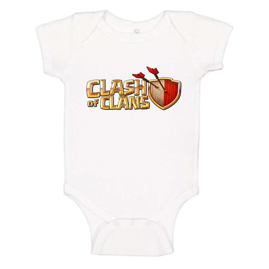 Clash of Clan Game Baby Romper Onesie