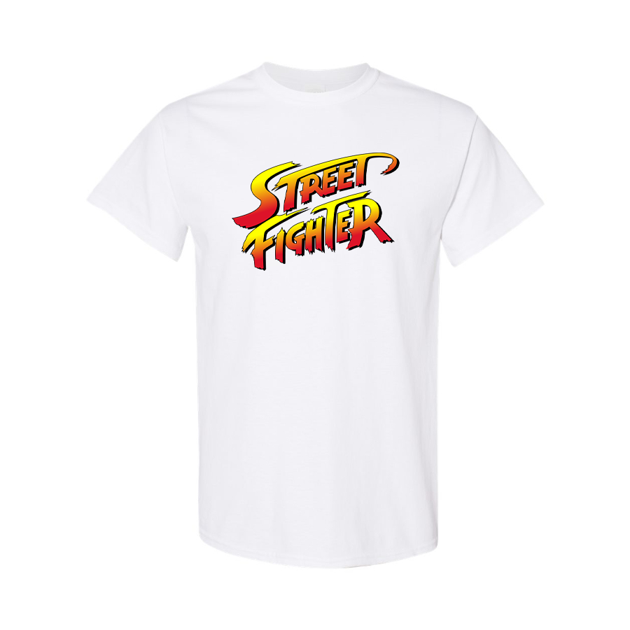 Men's Street Fighter Game Cotton T-Shirt