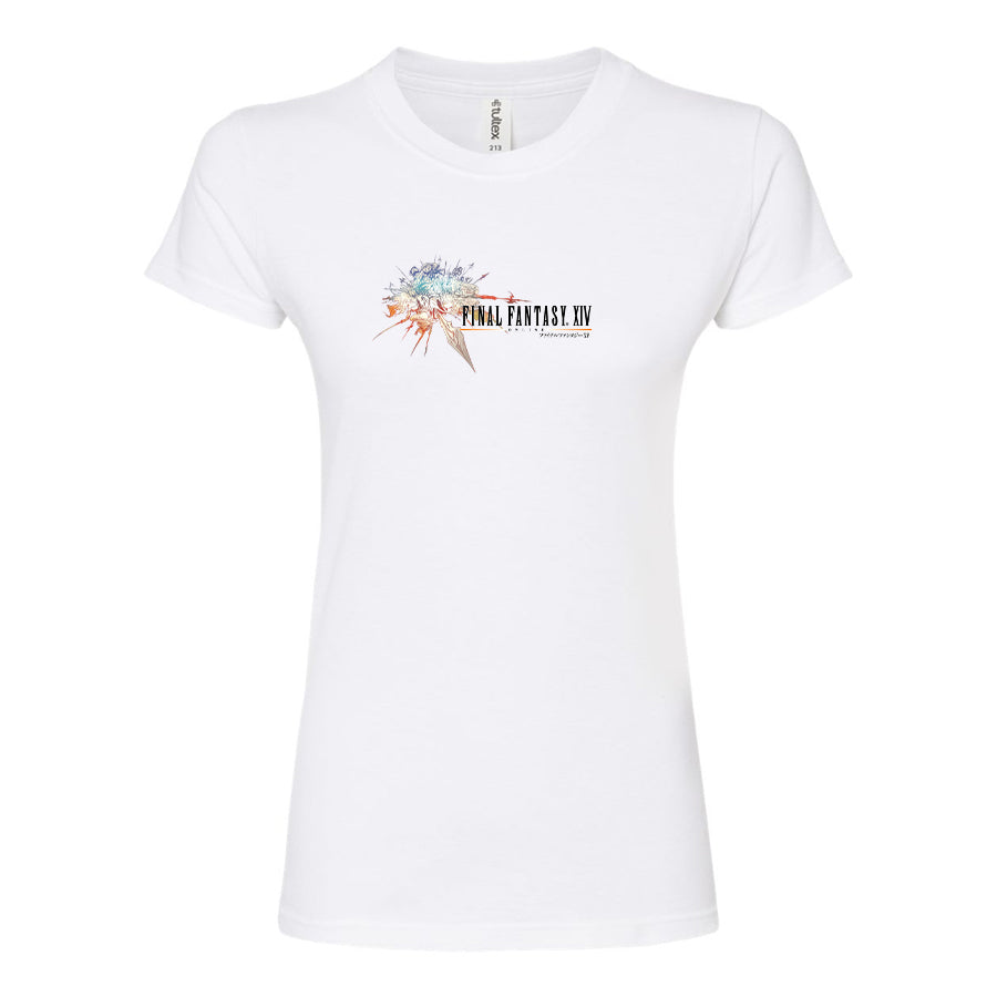 Women's  Final Fantasy XIV Game V-Neck T-Shirt