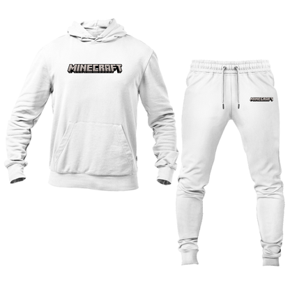 Men's Minecraft Game Hoodie Joggers Set