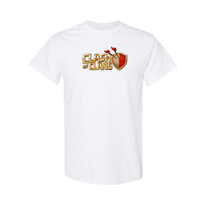 Youth Kids Clash of Clans Game Cotton T-Shirt