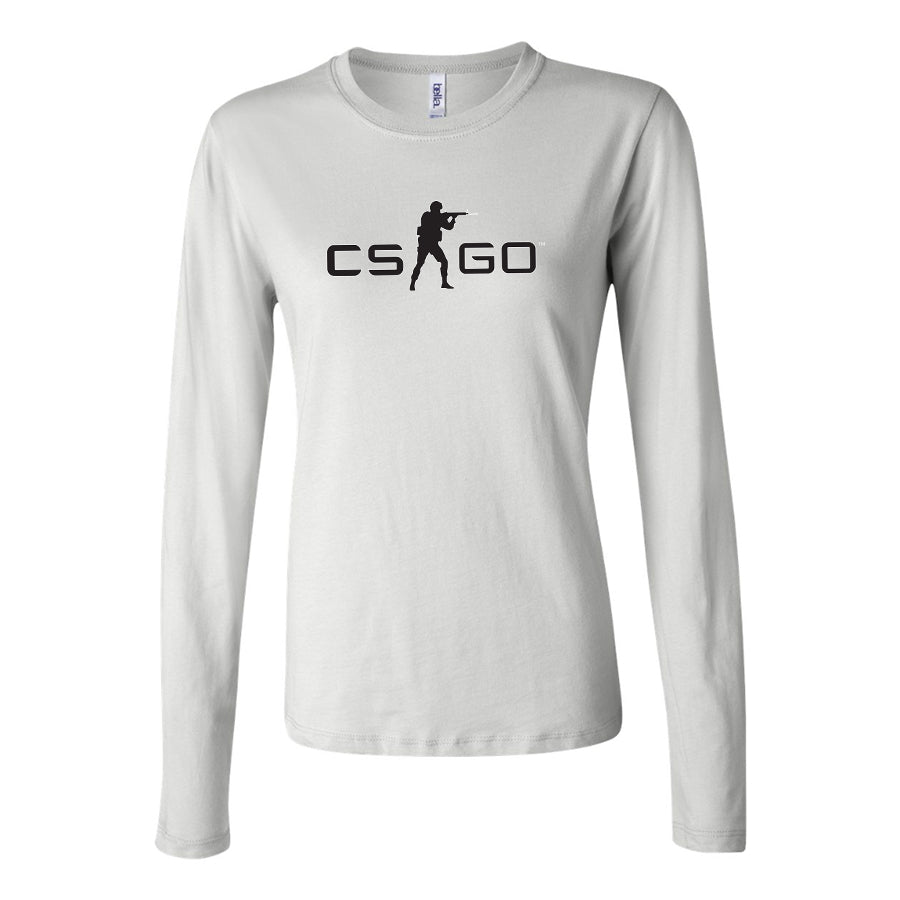 Women's Counter Strike GO Game Long Sleeve T-Shirt