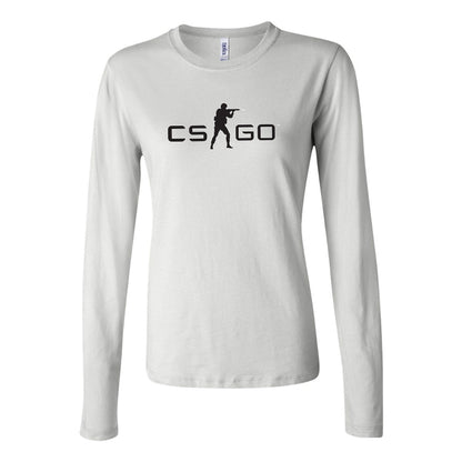 Women's Counter Strike GO Game Long Sleeve T-Shirt