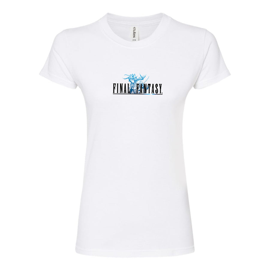 Women's Final Fantasy Game Round Neck T-Shirt