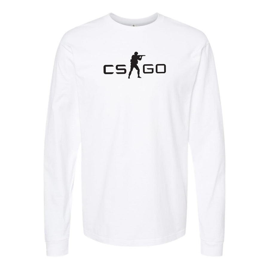 Youth Kids Counter Strike GO Game Long Sleeve T-Shirt