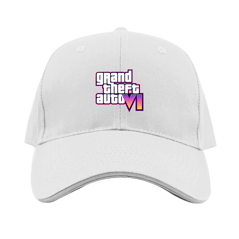 GTA 6 Grand Theft Auto VI Dad Baseball Cap Hat Game