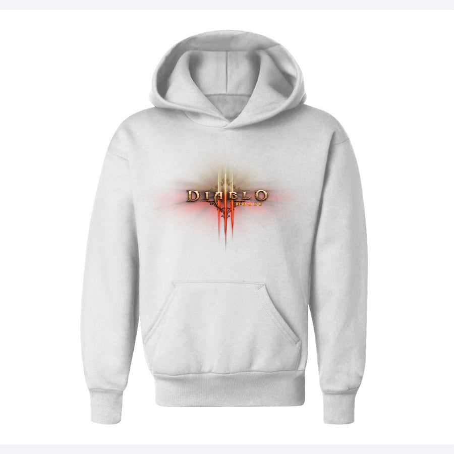 Youth Kids Diablo 3 Game Pullover Hoodie