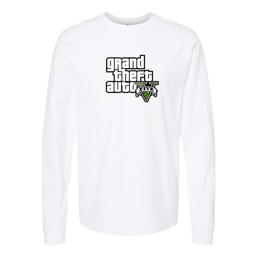 Youth Kids GTA 5 Grand Theft Auto V Long Sleeve T-Shirt Game