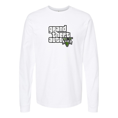 Youth Kids GTA 5 Grand Theft Auto V Long Sleeve T-Shirt Game