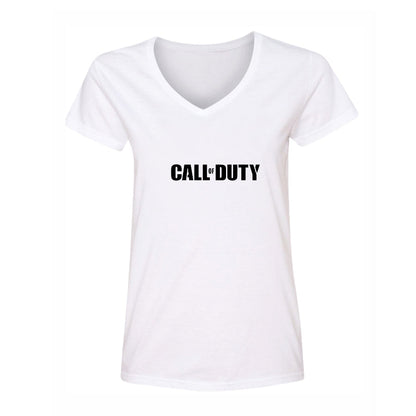 Women's Call of Duty Game V-Neck T-Shirt