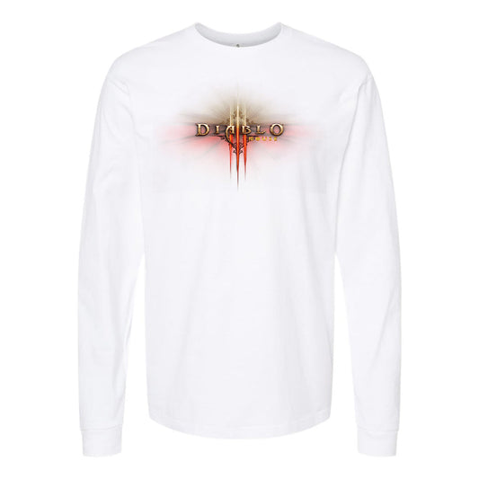 Men's Diablo 3 Game Long Sleeve T-Shirt