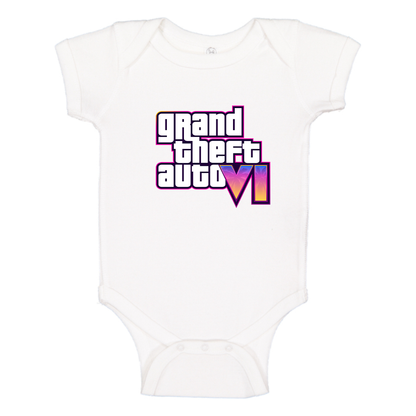 GTA 6 Grand Theft Auto VI Baby Romper Onesie Game