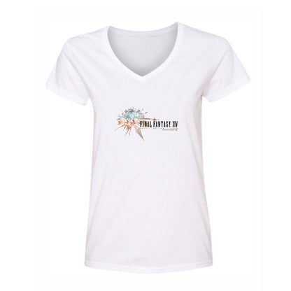 Women's  Final Fantasy XIV Game V-Neck T-Shirt