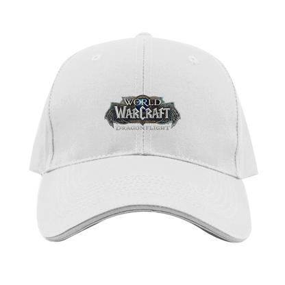 World of Warcraft Dragon Flight Game Dad Baseball Cap Hat