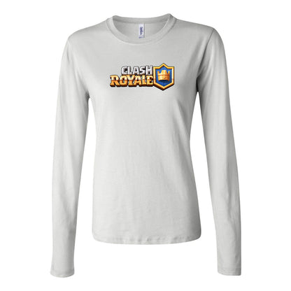 Women's Clash Royale Game Long Sleeve T-Shirt