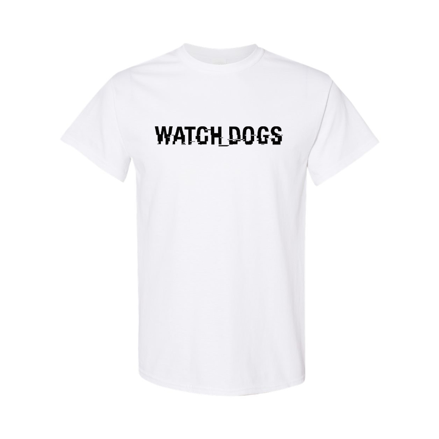 Men's Watch Dogs Video Game Cotton T-Shirt