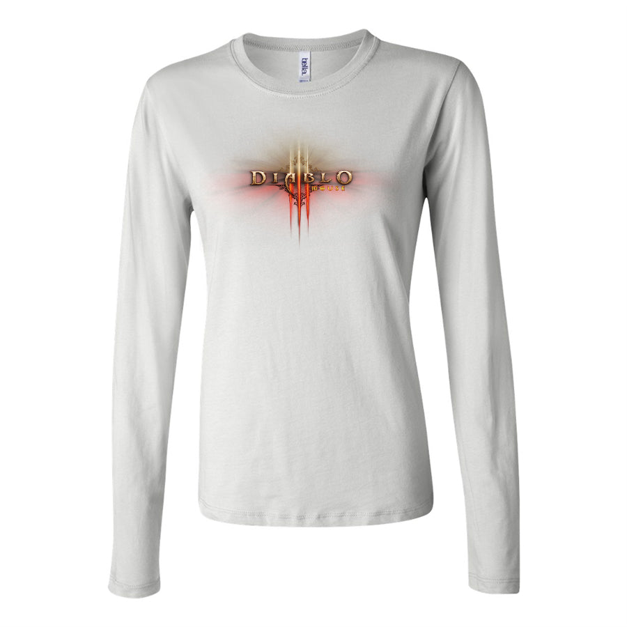 Women's Diablo 3 Game Long Sleeve T-Shirt