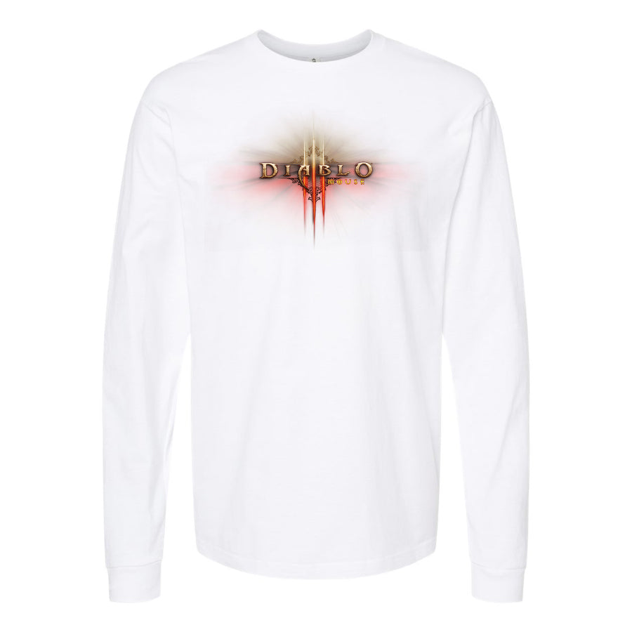 Youth Kids Diablo 3 Game Long Sleeve T-Shirt