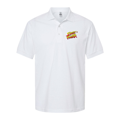 Men's Street Fighter Game Dry Blend Polo