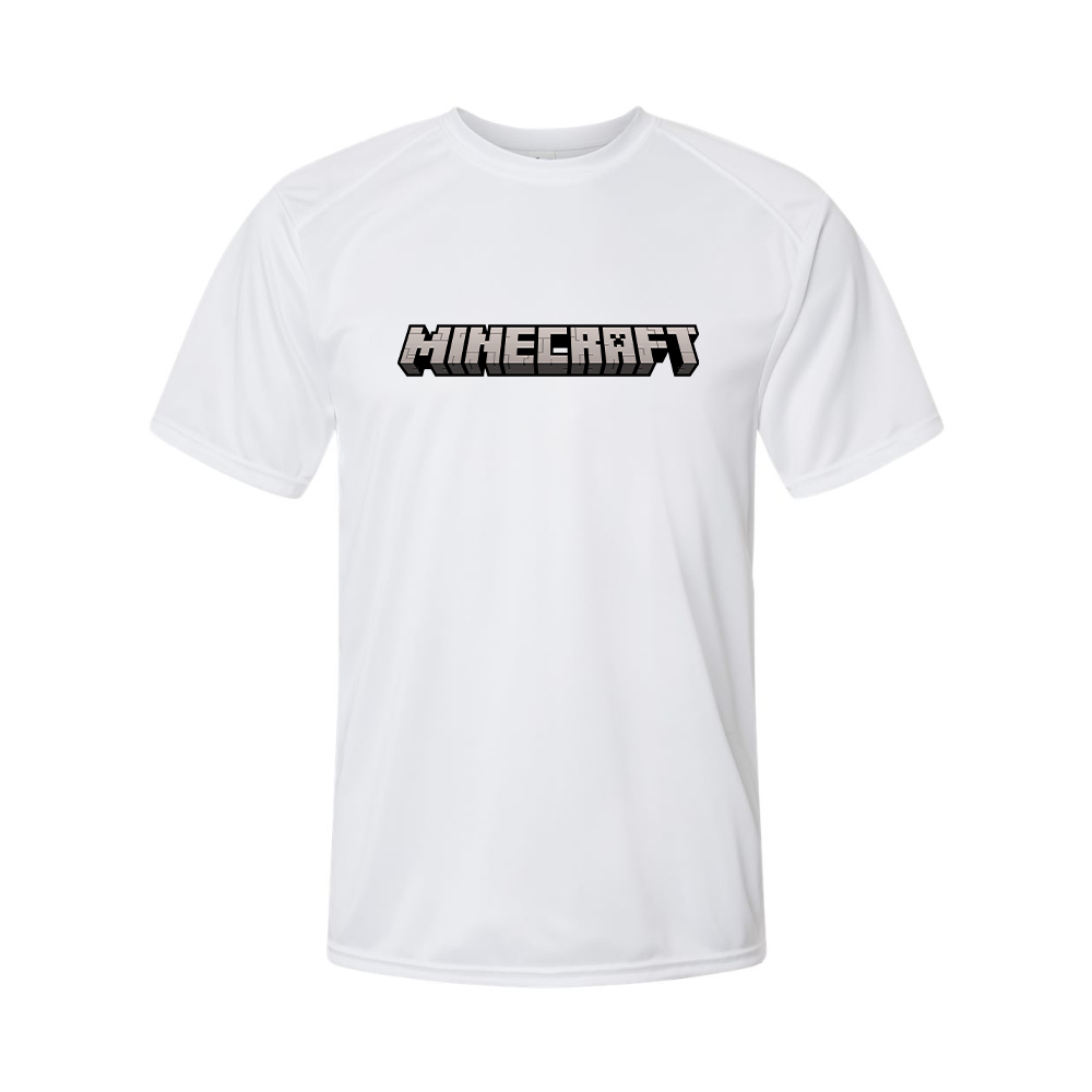 Youth Kids Minecraft Game Performance T-Shirt