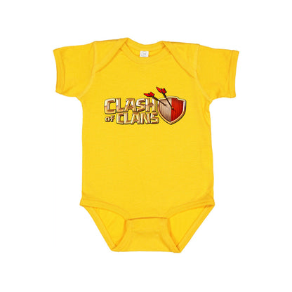 Clash of Clan Game Baby Romper Onesie