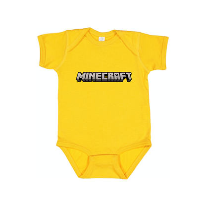 Minecraft Game Baby Romper Onesie