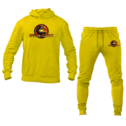 Men's Mortal Kombat Game Hoodie Joggers Set