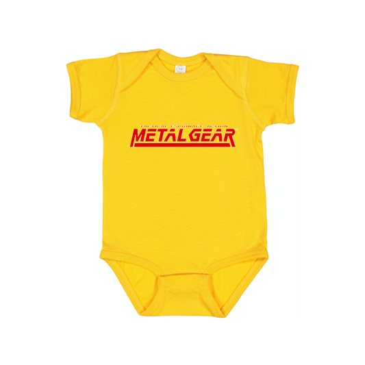 Metal Gear Game Baby Romper Onesie